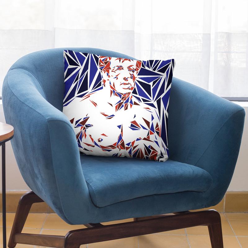 Rocky Balboa Throw Pillow By Christian Mielu