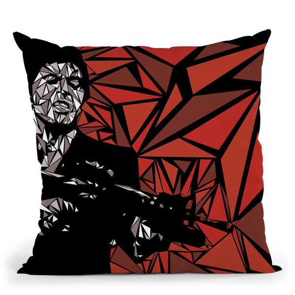 Scarface Throw Pillow By Christian Mielu