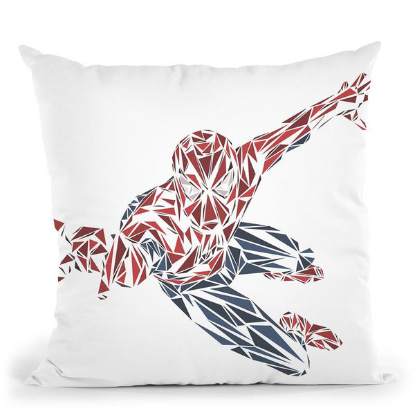 Spiderman Throw Pillow By Christian Mielu