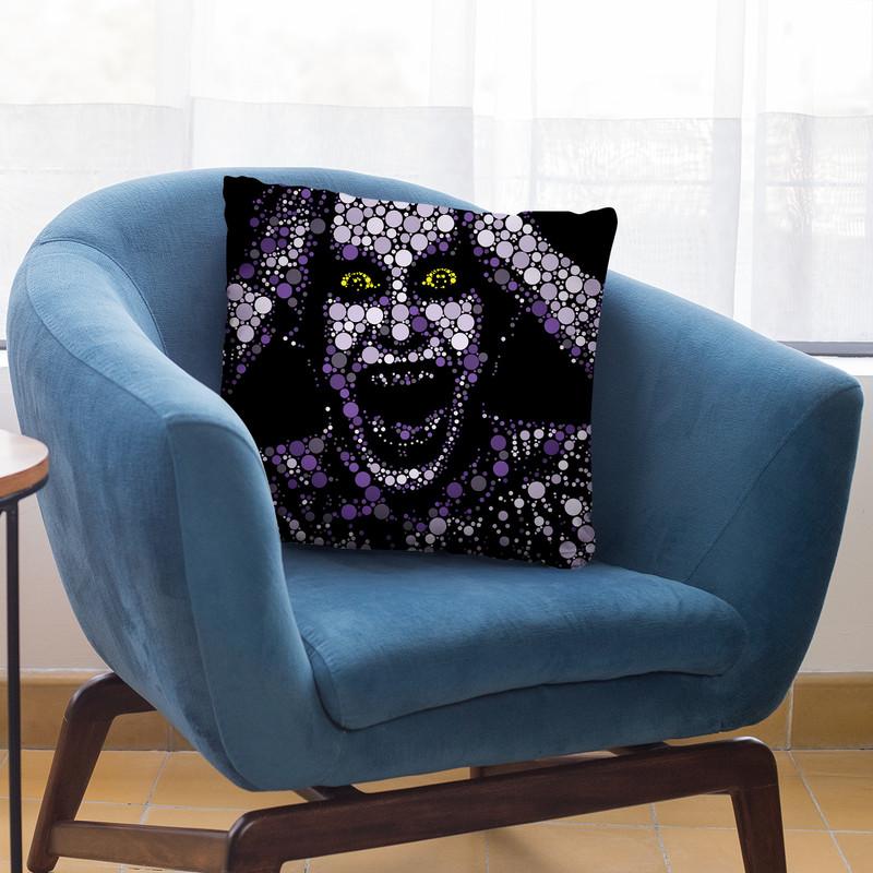 Suicide Joker Throw Pillow By Christian Mielu
