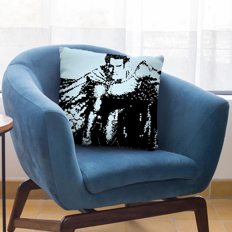 Superman Throw Pillow By Christian Mielu