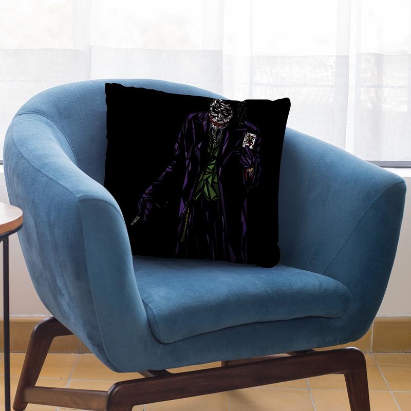 The Joker Throw Pillow By Christian Mielu