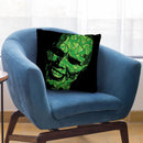 The Mask Throw Pillow By Christian Mielu