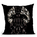 Bane Mask Throw Pillow By Christian Mielu