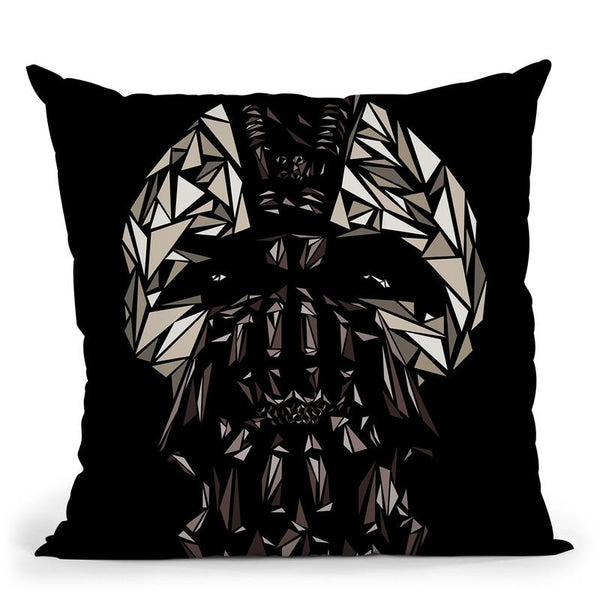 Bane Mask Throw Pillow By Christian Mielu