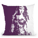 Wonder Woman Throw Pillow By Christian Mielu
