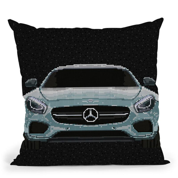 Amg-Gt Throw Pillow By Christian Mielu