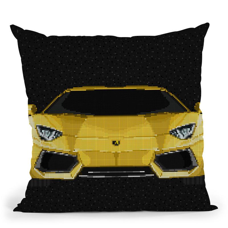 Aventador Throw Pillow By Christian Mielu