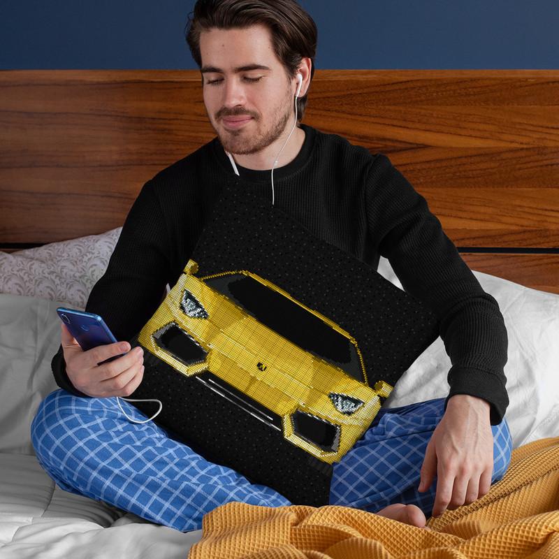 Aventador Throw Pillow By Christian Mielu