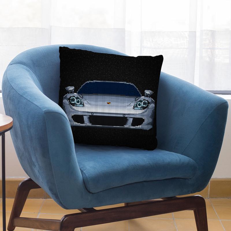 Carrera-Gt Throw Pillow By Christian Mielu
