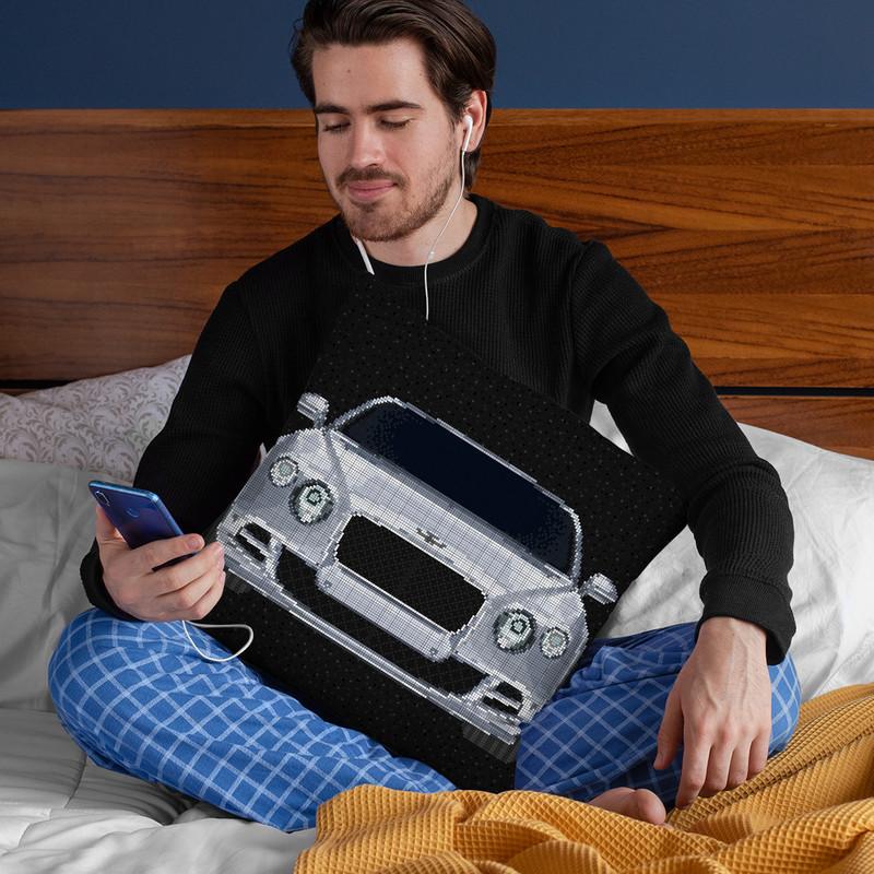 Continental-Gt Throw Pillow By Christian Mielu