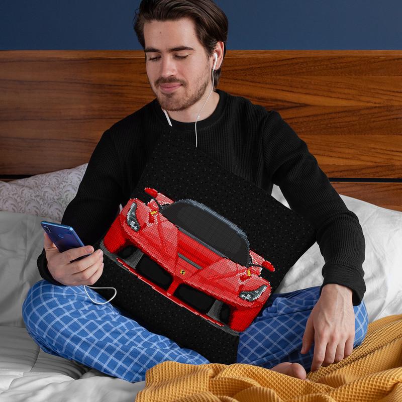 Laferrari Throw Pillow By Christian Mielu