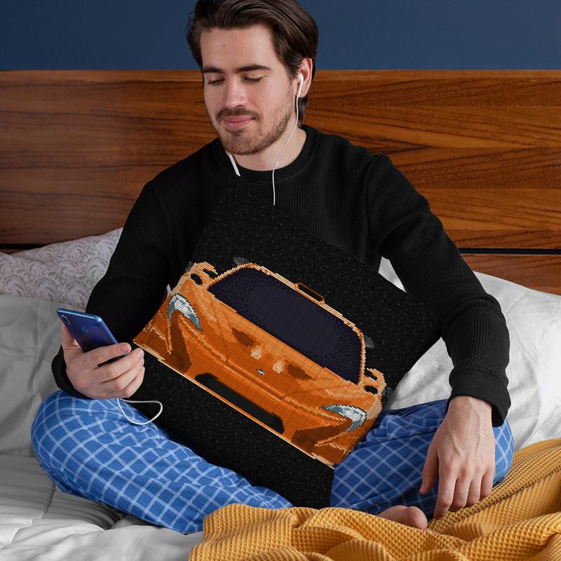Mclaren-P1 Throw Pillow By Christian Mielu