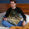 On The Bank Of The Seine, Benne Throw Pillow By Claude Monet