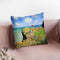 The Cliff Walk At Pourville Throw Pillow By Claude Monet
