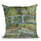 Water Lily Pond Throw Pillow By Claude Monet