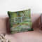 Water Lily Pond Throw Pillow By Claude Monet