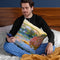 Wheatstacks (End Of Summer) Throw Pillow By Claude Monet