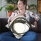 Gilded Enso Iv Throw Pillow By Chris Paschke