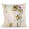 Gold Blocks On Pastel I Throw Pillow By Chris Paschke