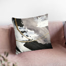 Gilded Arcs I Throw Pillow By Chris Paschke