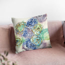 Gold Edged Roses I Throw Pillow By Chris Paschke