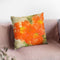 Tangerine Poppies Ii Throw Pillow By Chris Paschke