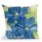 Starlight Clematis I Throw Pillow By Chris Paschke