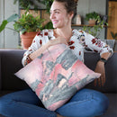 Whitewashed Blush Iii Throw Pillow By Chris Paschke