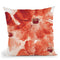 Seashell Cosmos I Red And Orange Throw Pillow By Chris Paschke