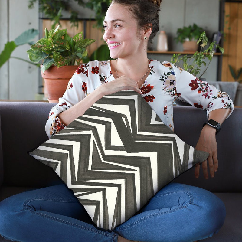 Graphics V Throw Pillow By Chris Paschke