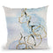 Abstract Lines On Pastel Ii Throw Pillow By Chris Paschke