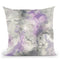 Amethyst Circles I Throw Pillow By Chris Paschke