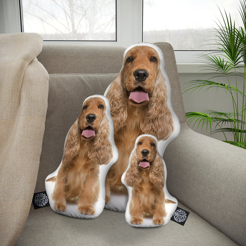 Personalized Cocker Spaniel Pillow