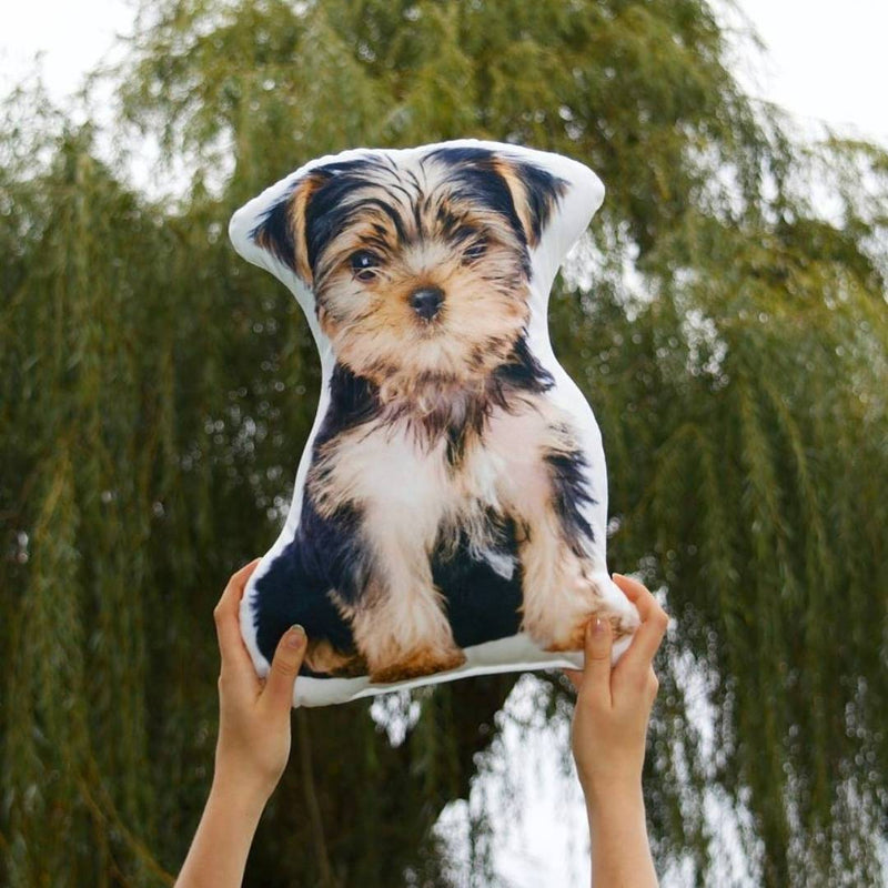 Personalized Yorkshire Terrier Pillow