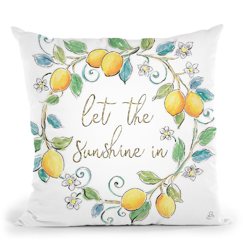 Mediterranean Breeze Xii Throw Pillow By Daphne Brissonnet