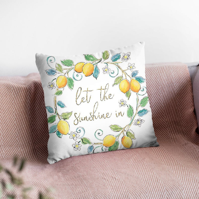 Mediterranean Breeze Xii Throw Pillow By Daphne Brissonnet