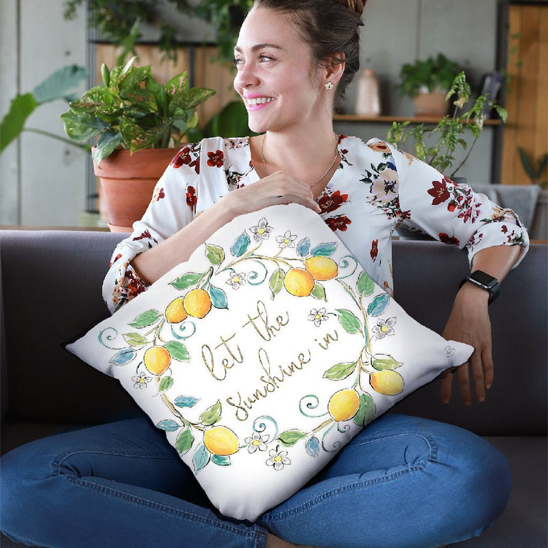 Mediterranean Breeze Xii Throw Pillow By Daphne Brissonnet
