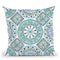 Peacock Allegory Step 01B Throw Pillow By Daphne Brissonnet