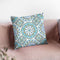 Peacock Allegory Step 01B Throw Pillow By Daphne Brissonnet