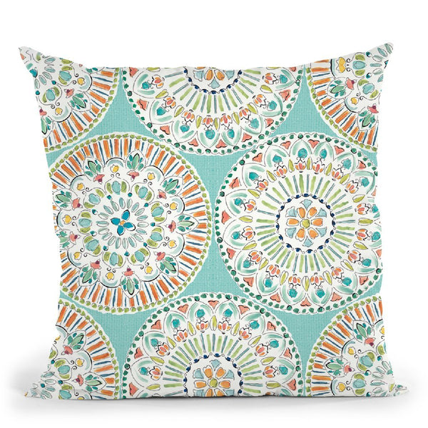 Soft Season Step Throw Pillow By Daphne Brissonnet