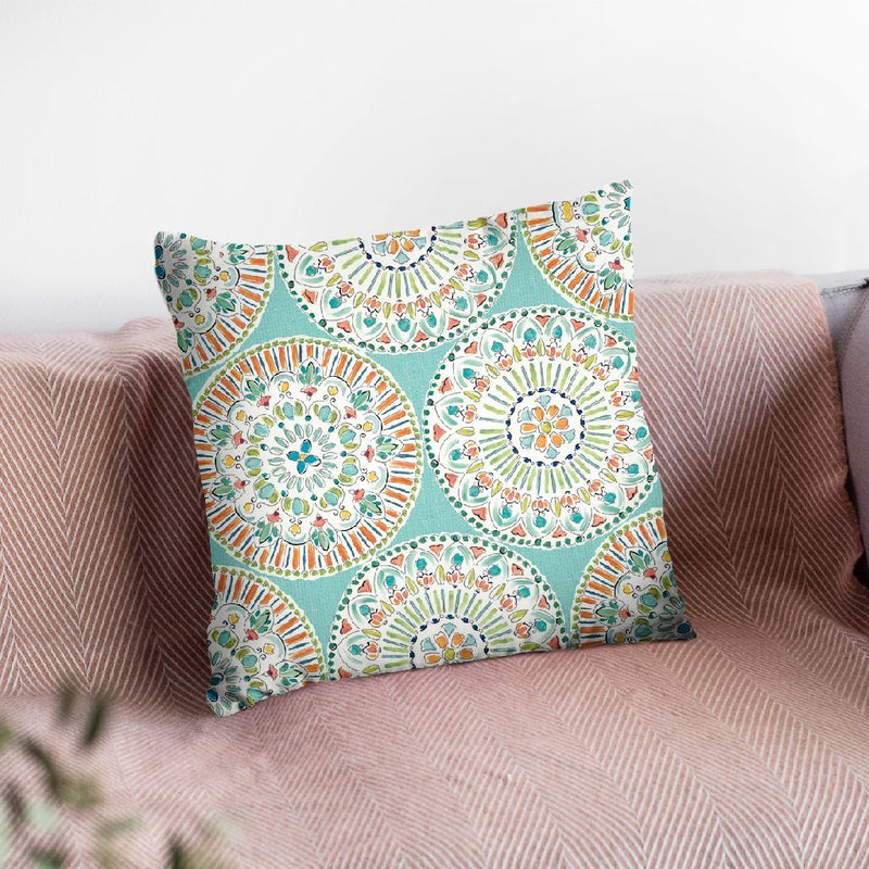 Soft Season Step Throw Pillow By Daphne Brissonnet
