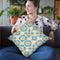 Mediterranean Breeze Step 03B Throw Pillow By Daphne Brissonnet