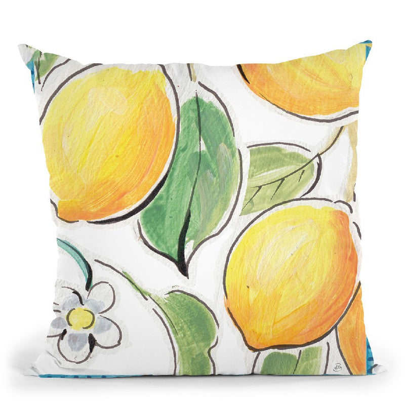 Mediterranean Breeze Xvi Throw Pillow By Daphne Brissonnet