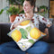Mediterranean Breeze Xvi Throw Pillow By Daphne Brissonnet