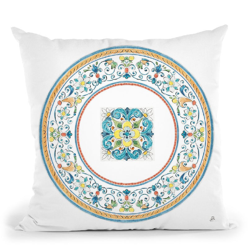 Mediterranean Breeze Viii Throw Pillow By Daphne Brissonnet