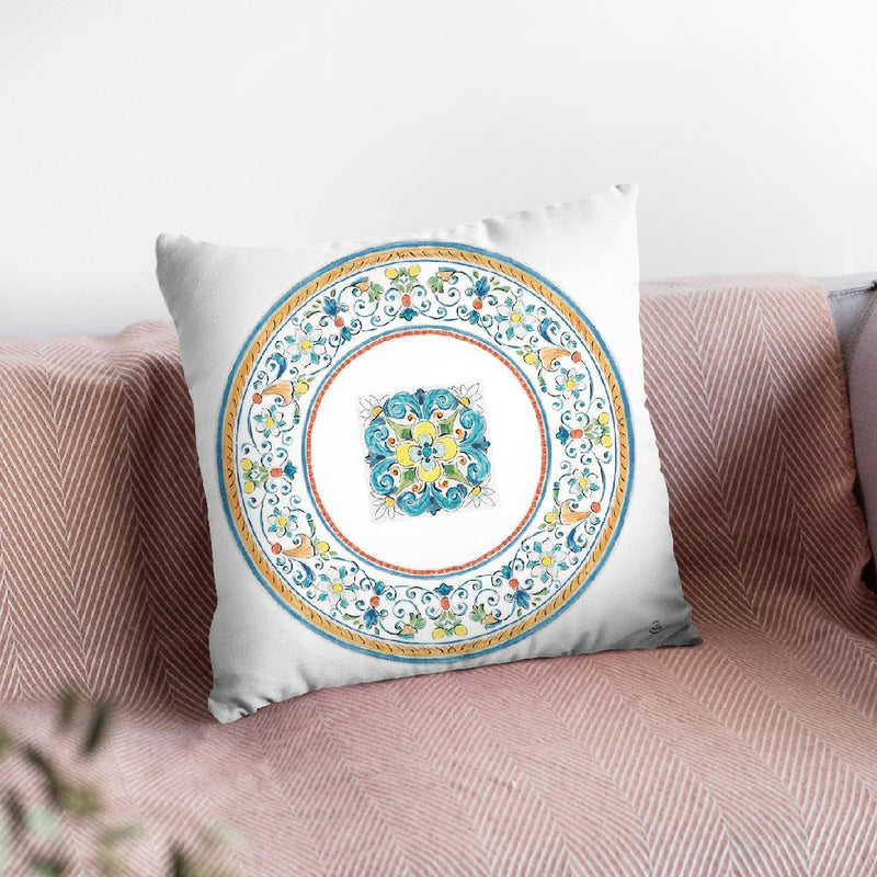 Mediterranean Breeze Viii Throw Pillow By Daphne Brissonnet