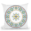 Mediterranean Breeze V Throw Pillow By Daphne Brissonnet