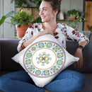 Mediterranean Breeze V Throw Pillow By Daphne Brissonnet