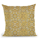 Color My World Mexican Tiles Throw Pillow By Daphne Brissonnet
